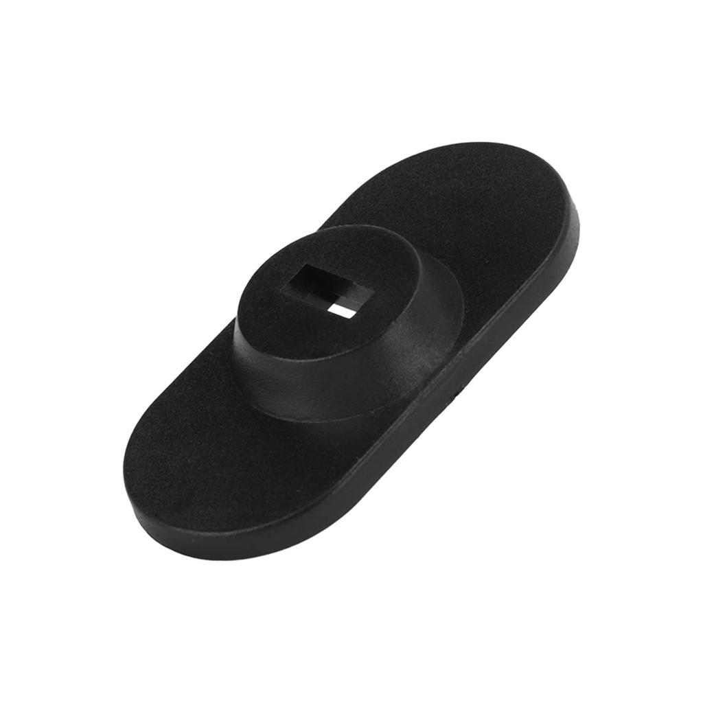 Laptop Ankerplatte Schwarz Diebstahlschutz Schlüsselloch POM Sicherheit Schwarz für Notebook Monitor Telefon