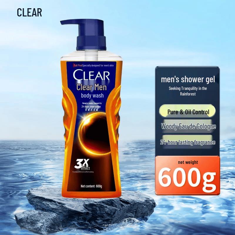 

Clear Men Balance Oil Control Shower Gel Rainforest Serenity