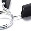 2Pc Black 25Mm Spring Clamp Clips For Weight Dumbbells Gym Fitness Equipment