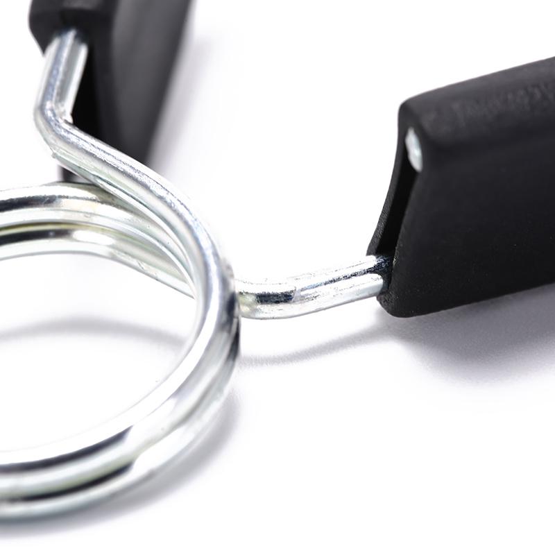 2Pc Black 25Mm Spring Clamp Clips For Weight Dumbbells Gym Fitness Equipment