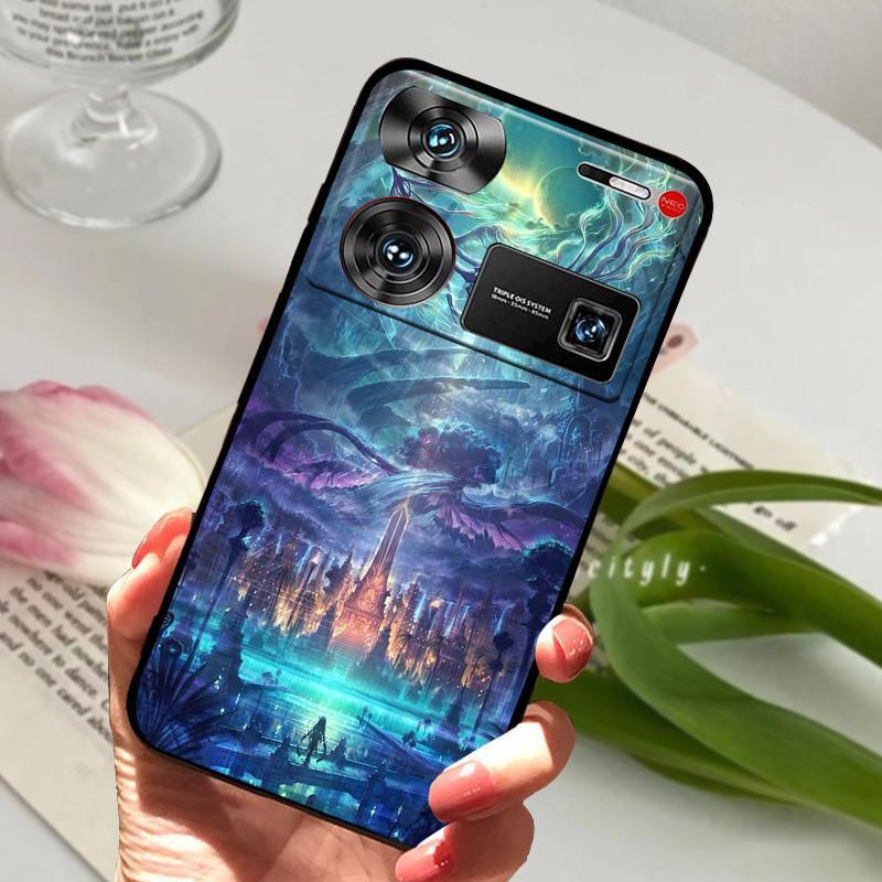 For Nubia Z60 Ultra Case Shockproof Soft TPU Silicone Phone Cover For NUBIA NubiaZ60 Z60Ultra Funda Z 60 Ultra Capa Cute Cartoon