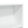 Vidaxl Bookshelf, White, 80X30X152 Cm, Wood-Based Material