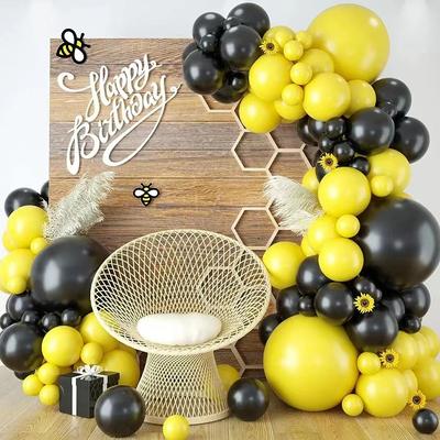 Little Bee Balloon Chain Set Male Female Sex Reveal Birthday Party Latex Balloon Decorations