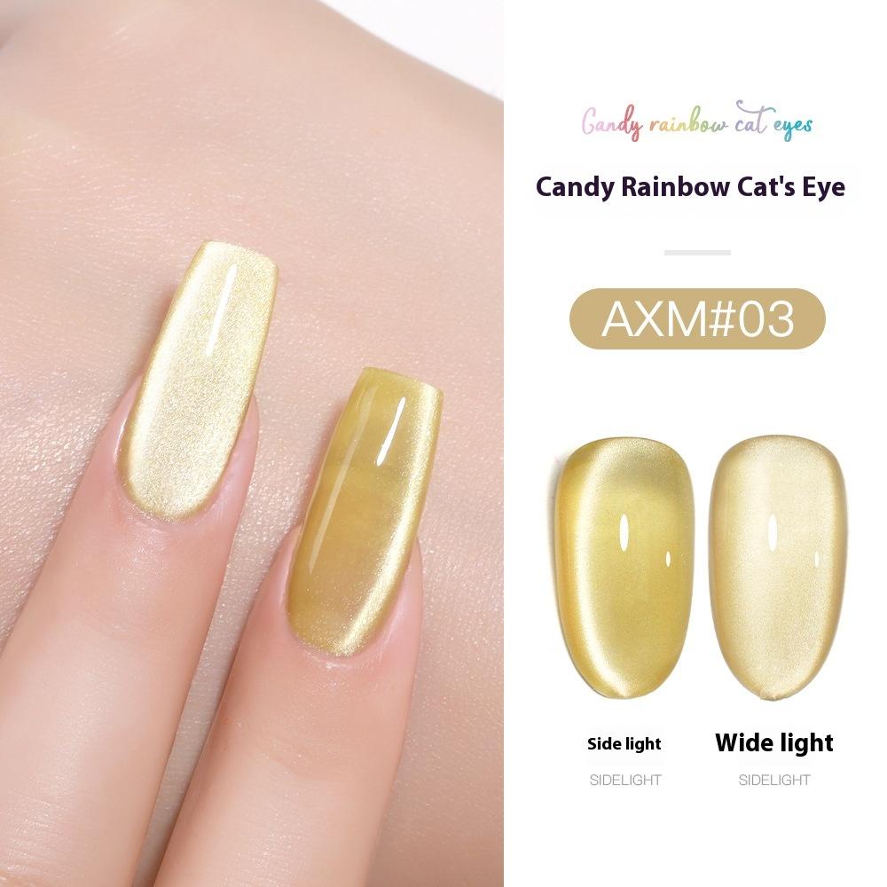 

Candy Rainbow Cat s Eye Glue Лак для ногтей Клей отбеливающий Candy Spar Cat s Eye Glue Магазин ногтей Акция