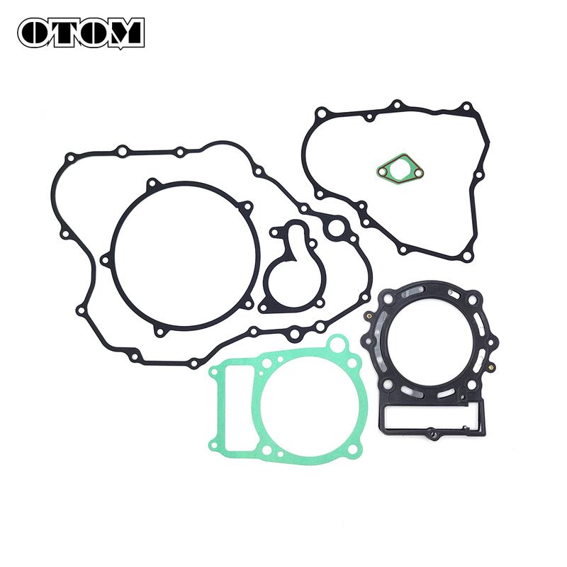 OTOM Motorcycle Engine Accessories Complete Gasket Kit Top Bottom End Full Machine Pad Seal Set For ZONGSHEN NC450 ZS194MQ KAYO