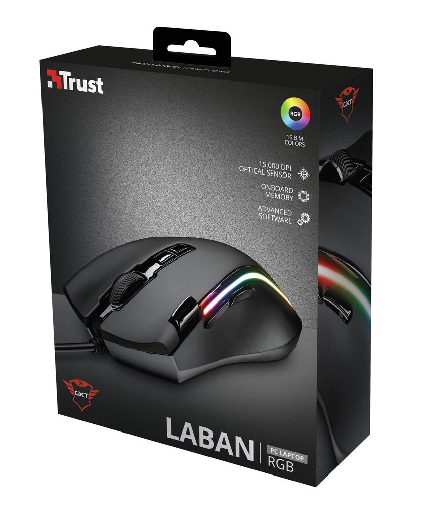 GXT188 LABAN RGB MOUSE Gaming Mouse 21789