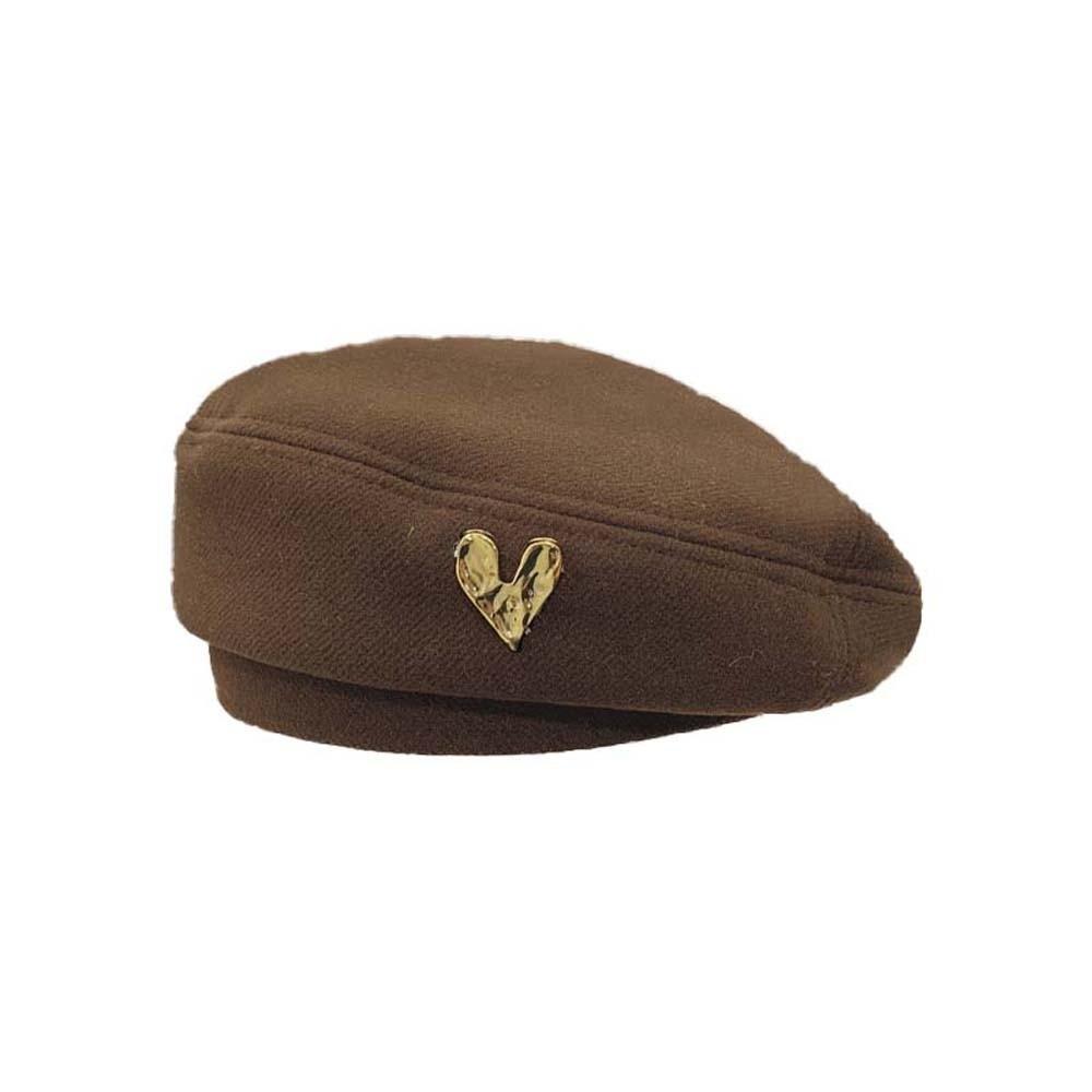 Classic Color Vintage Beret Hat Soft Newsboy Octagonal Hat Retro Painter Bonnet Shopping Day