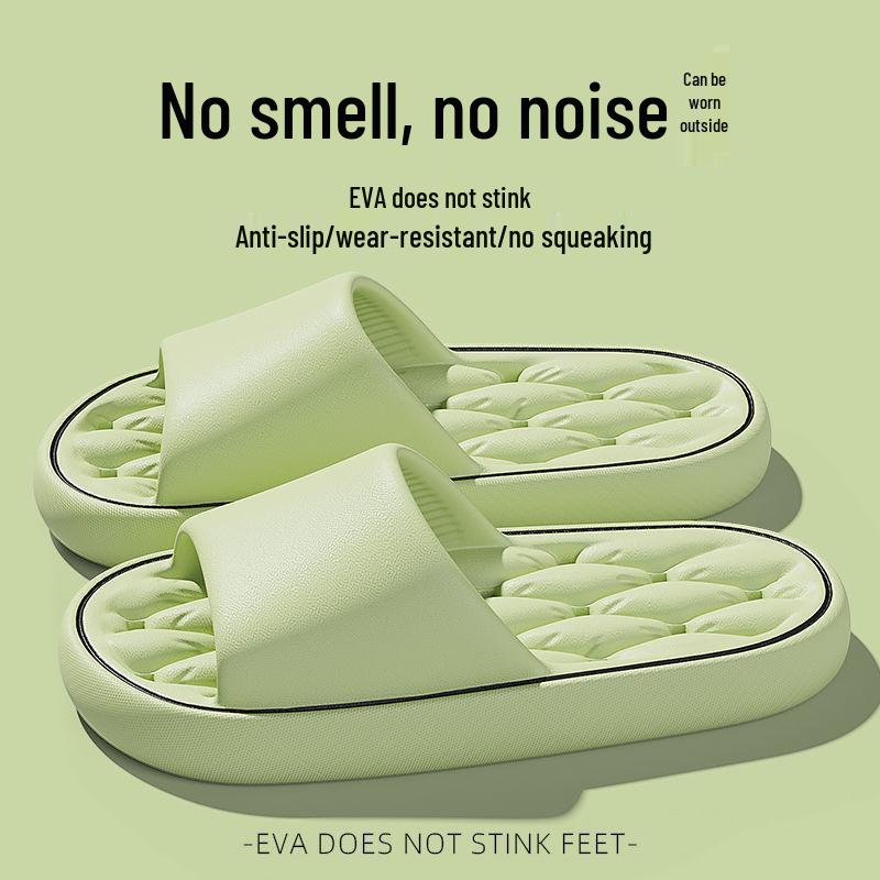 High-End Waterproof Non-Slip EVA Bathroom Slippers for Men & Women
