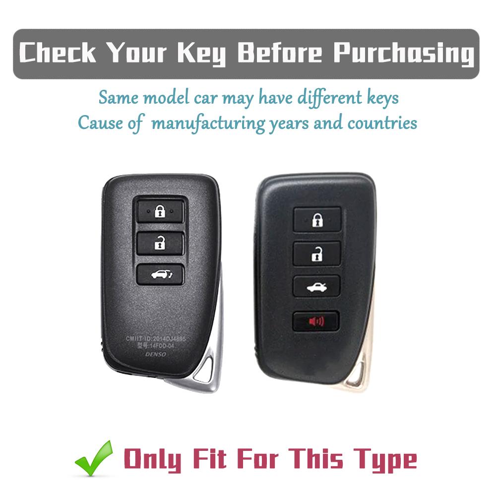 TPU Anti-scratch Car Key Case Cover for Lexus ES300h ES350 RX350 RX450h NX300 NX300h IS250 IS300h GX460 LX570 Shell Fob Holder