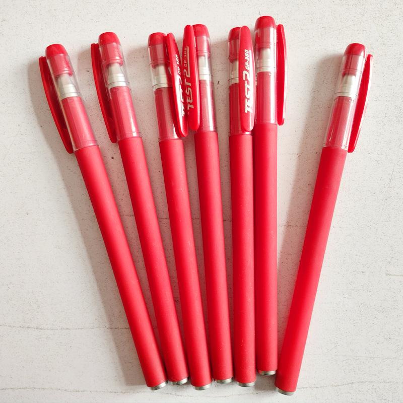 GP380 Frostiger Gelstift: Signatur-, Füllfederhalter & Kugelschreiber - Kreativer schwarzer Stift für Studenten, 0,5 mm