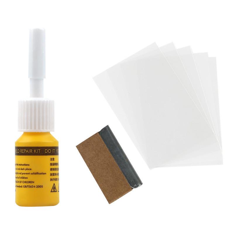 Car Cracked Glass Repair Kit Tools DIY Car Windscreen Glass Repair Fluid Chips Cracks Scratch Repair Restore Auto Window Repair