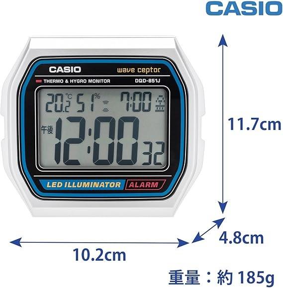 Réveil électrique CASIO WAVE CEPTOR A158WA DQD-851J-8JF Japon
