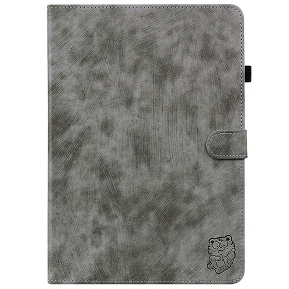 Für itel Vistatab 30 Hüllen Tigeraufdruck Kratzfestes PU-Leder Tablet-Hülle