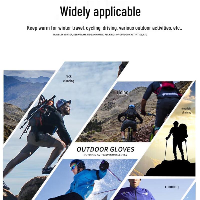 Warm Anti-Slip Touchscreen Cycling Gloves
