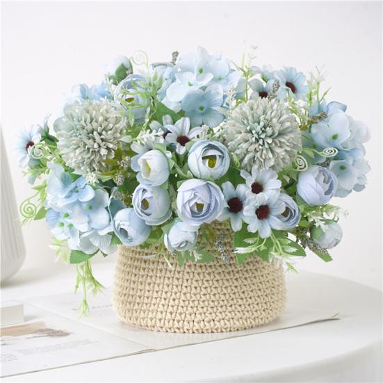 1 bucă flori artificiale fotografie prop petrecere nunta birou acasă decor floral