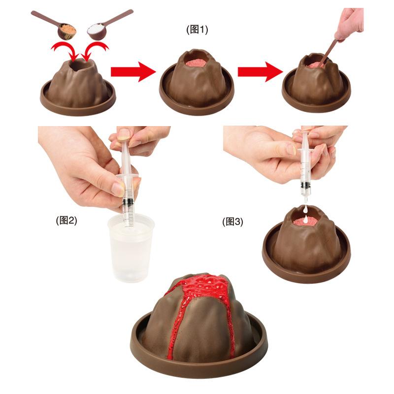 Children'S Experimental Toy Set Student Diy Handmade Volcanic Eruption Experimental Toy