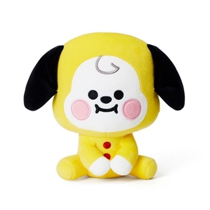 

BTS BT21 Плюшева лялька Kpop Плюшева іграшка тварина сидяча версія CHIMMY-20CM
