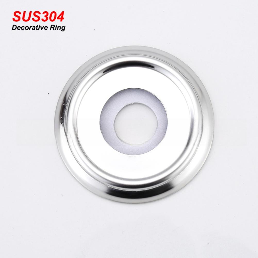 

2pcs Bathtub Outlet Cover Ring Zinc Alloy Leak-Proof Bathtub Decorative Cover Back Hole Cover For Bathroom Household Spare Parts China Mainland