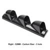 Supporto per Pod Portastrumenti Universale per Auto 52/60mm Montaggio su Montante A Triplo 3 Fori Pod per Strumenti Tazza per Strumenti Cruscotto ABS Nero Accessorio per Auto