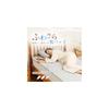 fuwasara Gauze Fitted Sheet, Double Size, 100% Cotton, Washable Double Gauze, Soft and Smooth