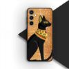Egypt Nefertiti Anubis Ankh Kemet Pharaoh Flag Cover for Motorola Moto G06 G86 G57 G14 G34 G24 A54 G15 G17 Power G77 G87 Case
