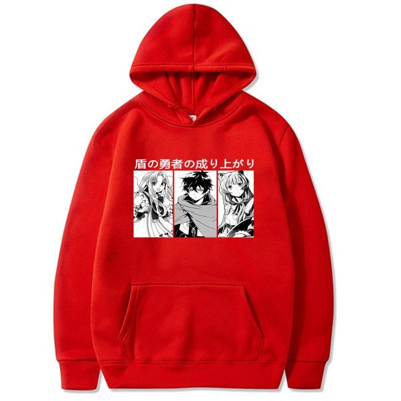 The Rising of The Shield Hero Hoodies Men Fashion Long Sleeve Sweatshirts Women Harajuku Streetwear Pullovers Sudaderas
