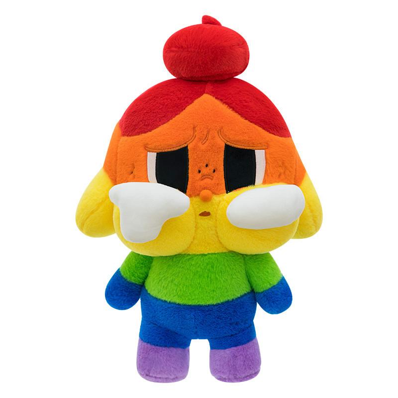 Powerpuff Gråtebaby Regnbuejenter Plysjleke Ornament Til Gave Og Soveromsdekor