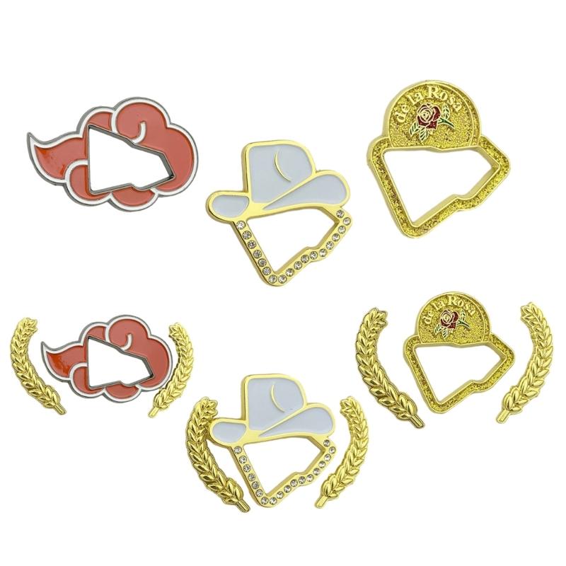 Metal Hat Pin Elegant Enamel Brooch Creative Decoration Pins Personalized Pin for Hats and Jackets Clothing Decorations