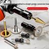 Modified Angle-to-Straight Grinder Conversion Kit with 3mm/6mm Chuck for Polishing & Stone Engraving