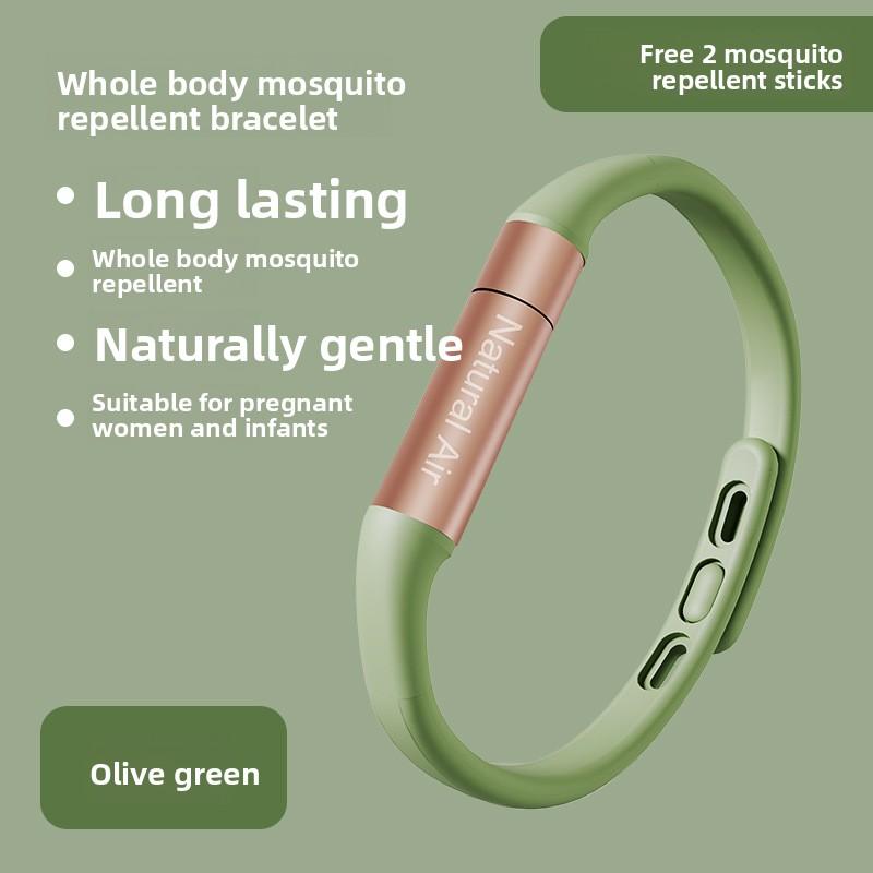 Summer Energy Mosquito Repellent Wristband, Outdoor Portable Bracelet Ring, Ankle Buckle, Essential Oil Insect Repellent Wonder