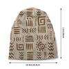 Individuelle Ethnische Tribale Traditionelle Geometrische Ankara Afrikanische Druck Haube Strickmützen Unisex Erwachsene Winter Warme Mützen Kappe