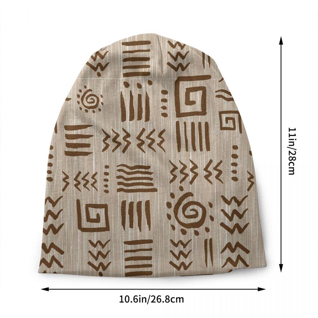 Individuelle Ethnische Tribale Traditionelle Geometrische Ankara Afrikanische Druck Haube Strickmützen Unisex Erwachsene Winter Warme Mützen Kappe