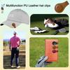 Magnetic Golf Hat Clips, No-Sew Trim Stickers with Ball Marker Holder - Multifunctional Golf Accessory for Caps, Shoes & Bags