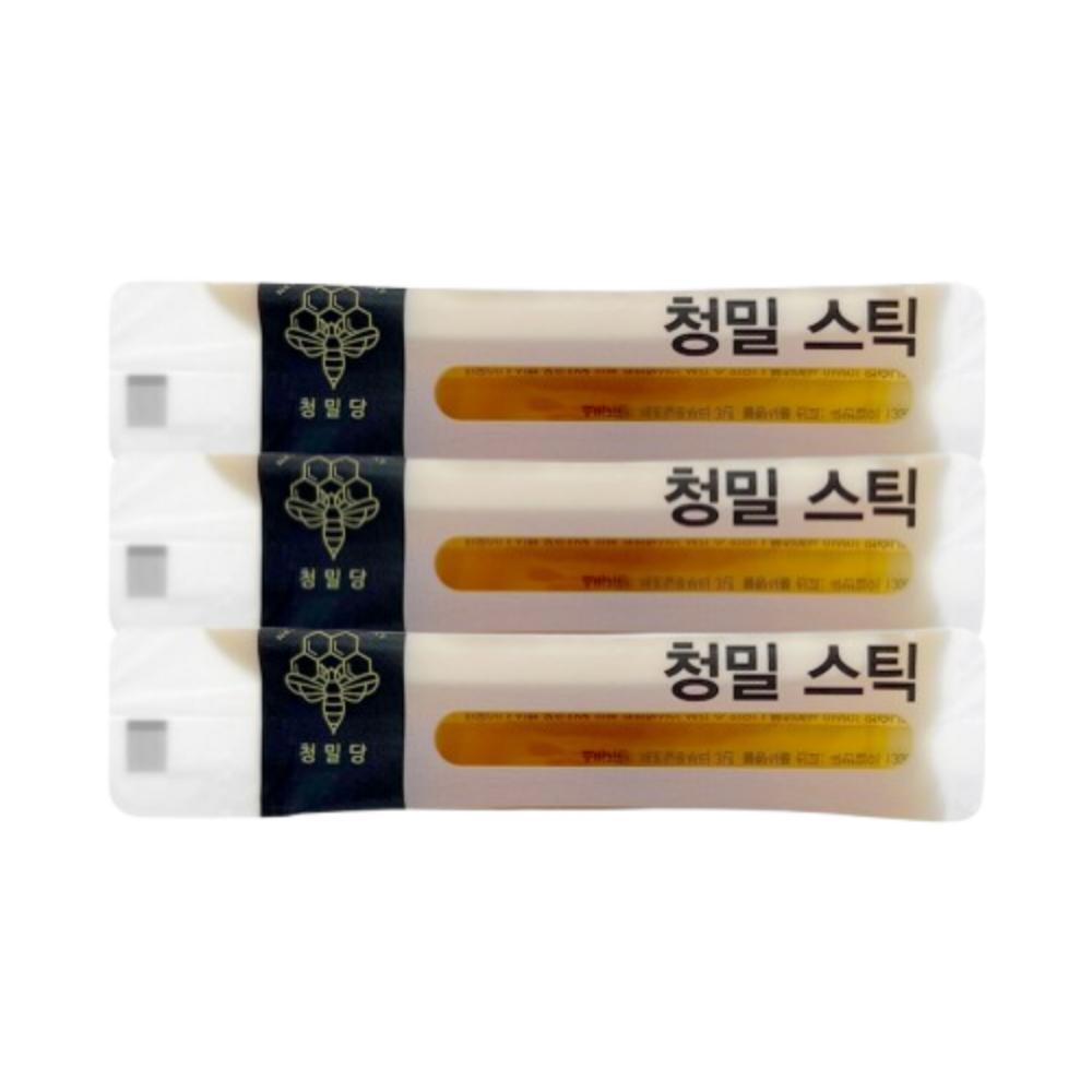 Cheongmildang Honey Stick Value Bulk Set 100% Natural Vietnamese Wildflower Honey 100 pcs 10g