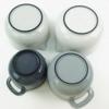 4pcs/set Plastic Salad Bowl with Handle Snacks Basin Multiple Capacities Mixing Bowl Set  Fruits