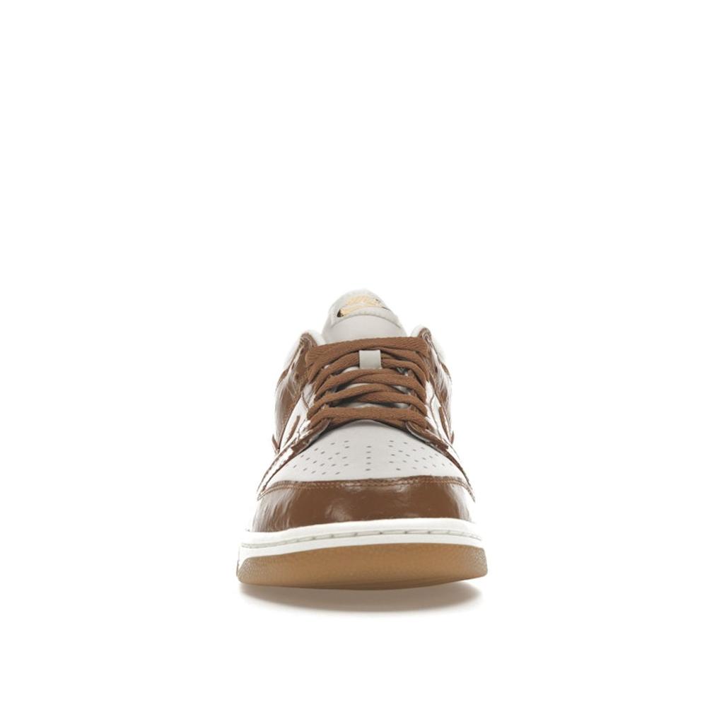 Nike Dunk Low LX Ale Brown Pštrosí Dámské Tenisky Phantom Sail Metalická-Zlatá FJ2260-001