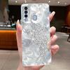 For Tecno Spark 7 Pro 8 8p 8t 9T (India) Cases Butterfly Phone Cover Spark7 7T 7Pro Bag Soft Silicone Transparent TPU Jelly Case