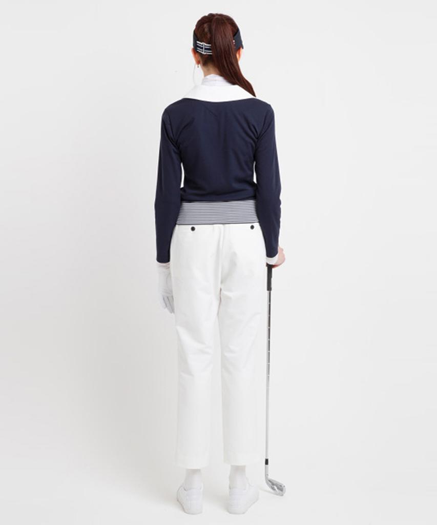 AVEN Pocket Slit Pants White