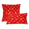 BUYNOW 1PC Velvet Christmas Tree Gold Stamping Pillowcase RedGreenWhite Living Room Sofa Square Cushion Cover Home Bedroom Decor