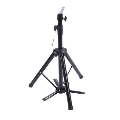 Maniquí de Entrenamiento de Peluquería Ajustable Maniquí Cabeza Soporte de Trípode Maniquí Soporte para Muñeca Peluca