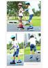 Children's Adjustable Inline Roller Skates Set with Flash Wheels, Helmet, and Protective Gear