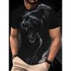 Men's Fashion 3D Printed Men's T-Shirt Round Neck Short Sleeve Trendy Street Wear