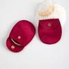 10pack Velvet Jewelry Snap Gift Packaging Bag Earrings Necklace Christmas Wedding Presents Pouches Travel Storage Button Sack