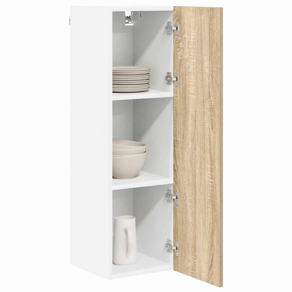 Hanging Cabinet Sonoma Oak Finish 30 X 31 X 100 Cm Particleboard