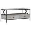  Coffee Table, Grey Sonoma Oak, 100x51x45 Cm