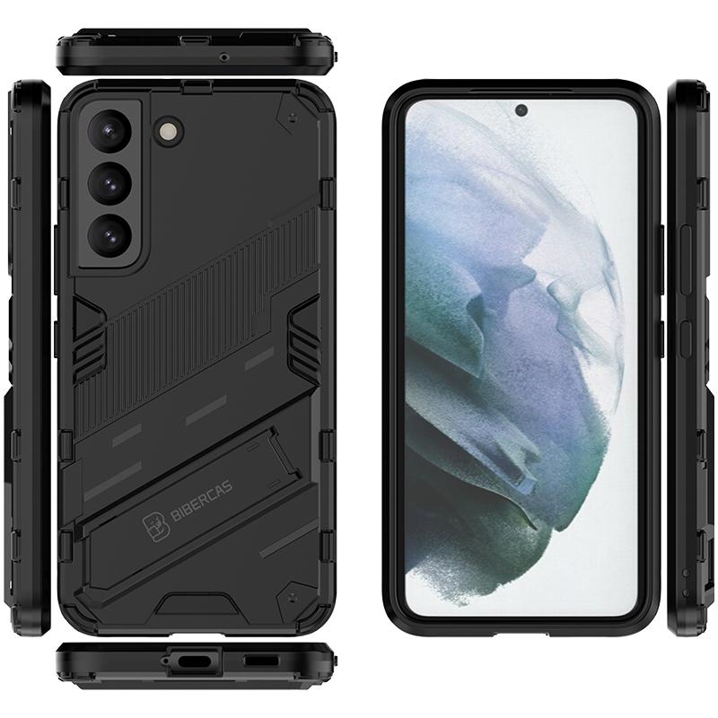 For Samsung Galaxy S22 5G Case For Samsung S21 S22 Plus S21 FE 5G Cover Armor PC Shockproof Protective Bumper For Samsung S22 5G