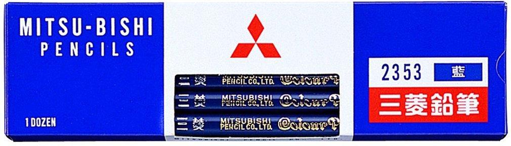 

Mitsubishi Pencil Colored Pencil 2353 Indigo 1 Dozen K2353