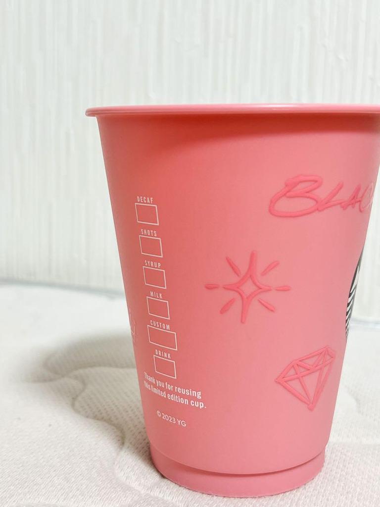 [USED] First come, first served* Starbucks x BLACKPINK limited collaboration not available in Japan