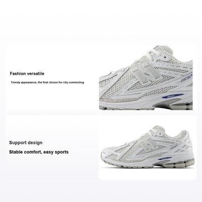 1906R White Team Royal Unisex Sneakers U1906RCA