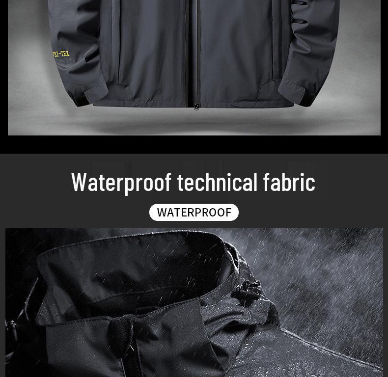 2025 Wasserdichte Windjacke: Vielseitige Freizeit-Oberbekleidung für Männer & Frauen - Ideal für Outdoor-Sportarten im Frühling & Herbst